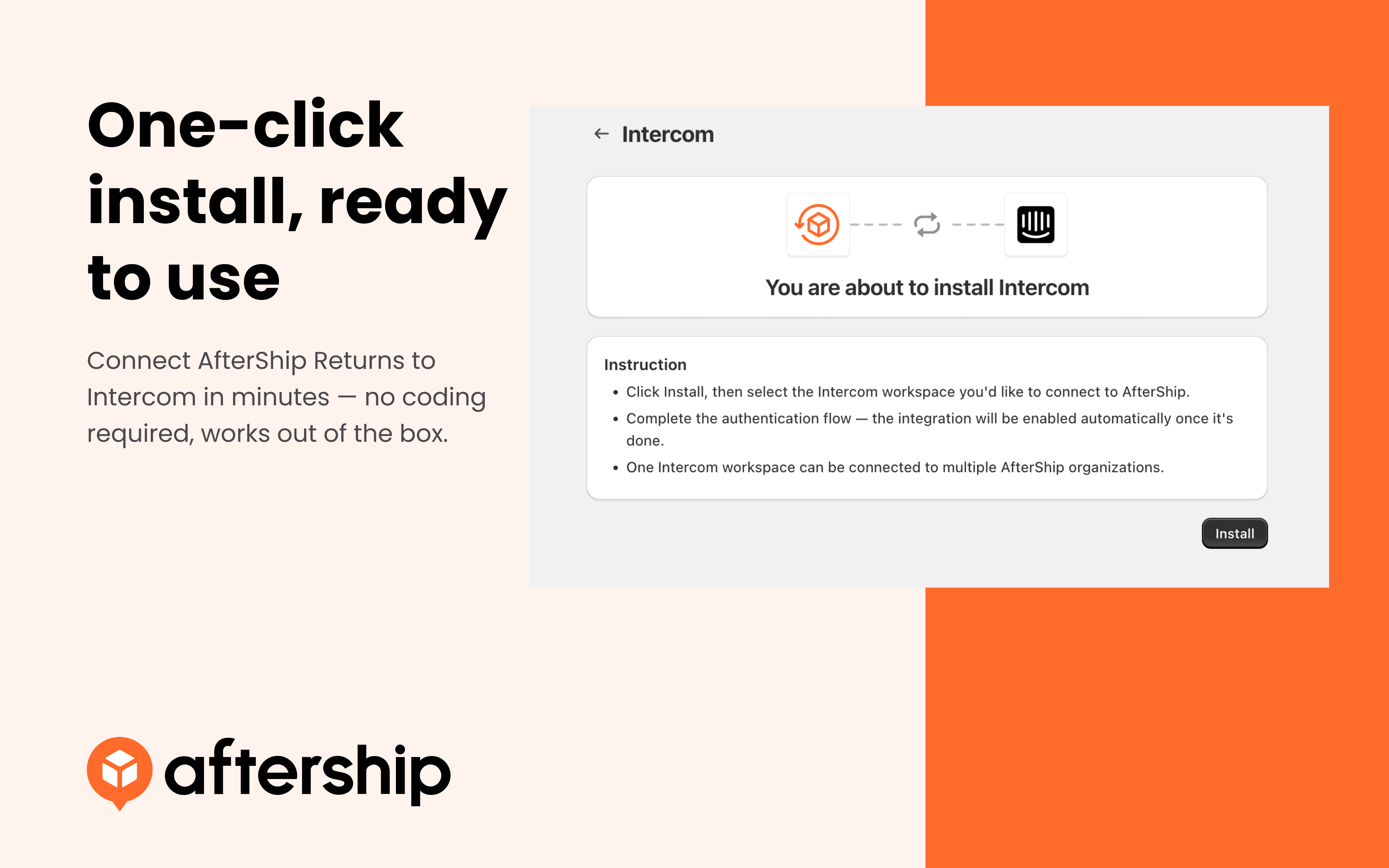 One-click install, ready to use