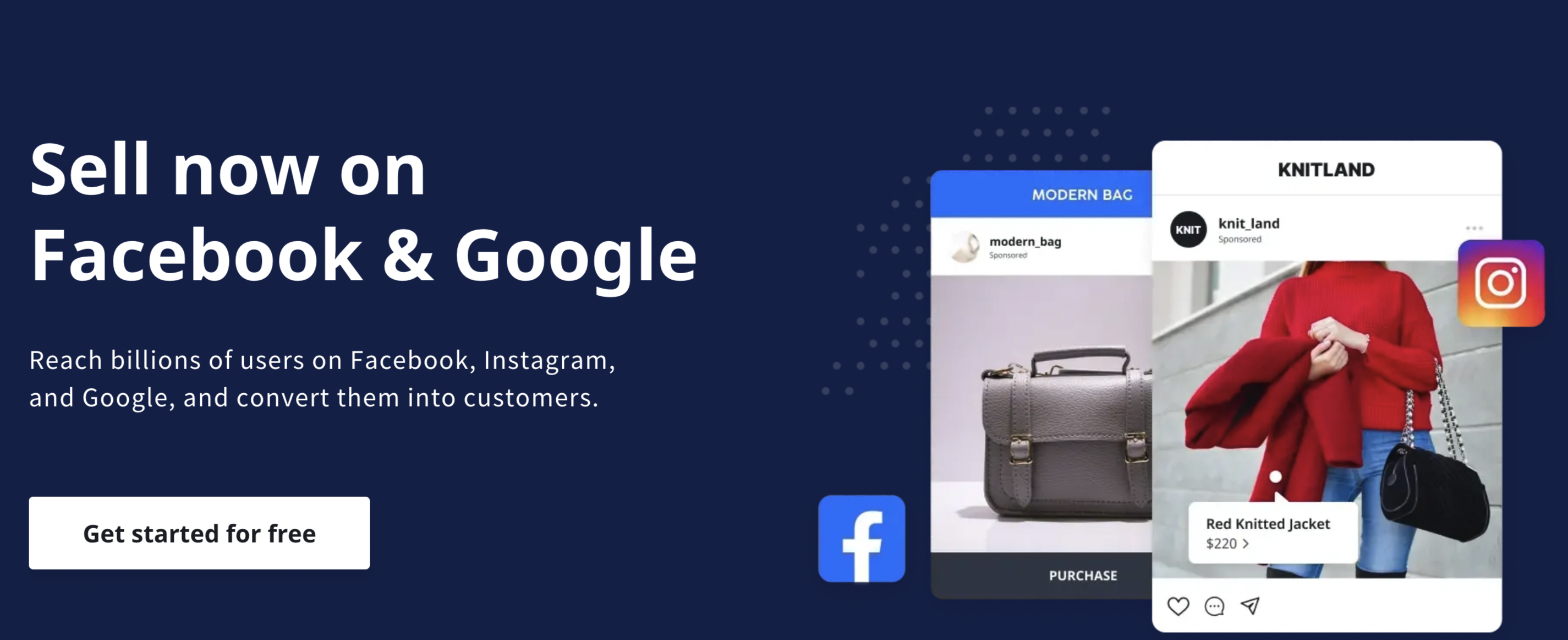 Sell now on META & Google & Tiktok